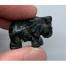 Elephant Classic 1 Inch Figurine - Kambaba Jasper