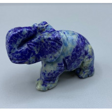 Elephant Classic 2.25 Inch Figurine - Lapis