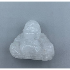 Buddha Classic 1.5 Inch Figurine - Clear Quartz