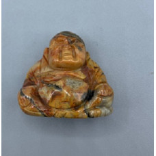 Buddha Classic 1.5 Inch Figurine - Crazy Lace Agate