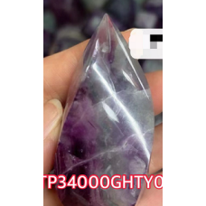 Gemstone Torch Shape Pack - Fluorite - 3 pcs pack (about 2.5 inch)