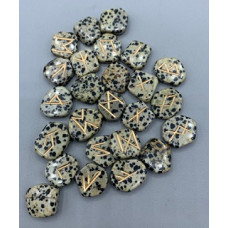 Runes - Dalmatian Dacite 25 pc set