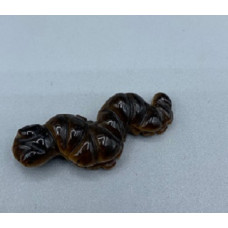 Caterpillar 1.5 Inch Figurine - Tiger Eye