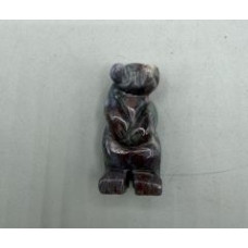 Bear Standing 1.5 Inch Figurine - Fancy Jasper