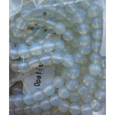 6 mm Gemstone Round Bead Bracelet - 10 pcs pack - Opalite