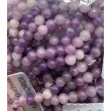 3 - 4 mm Gemstone Round Bead Bracelet - Lepidolite - 10 pcs Pack 3 - 4 mm Gemstone Round Bead Bracelet - Lepidolite - 10 pcs Pack