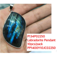 GPK - Labradorite Oval shaped Pendant about 1 - 1.5 inch - 10 pcs pack GPK - Labradorite Oval shaped Pendant about 1 - 1.5 inch - 10 pcs pack