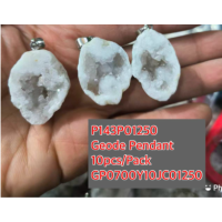 GPK - Geode Crystal Pendant about 1 inch - 10 pcs pack GPK - Geode Crystal Pendant about 1 inch - 10 pcs pack