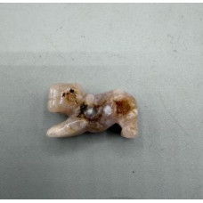 Tiger 1 Inch Figurine - Sakura Agate