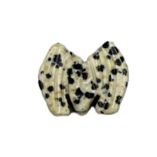Bat 1 Inch Figurine - Dalmatian Dacite