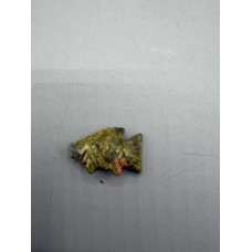 Fish Classic 1 Inch Figurine - Unakite