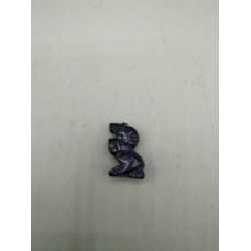 Horse Standing 1 Inch Figurine - Blue Goldstone