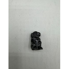 Monkey 1 Inch Figurine - Black Obsidian