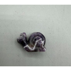 Snails 1 Inch Figurine - Amethyst