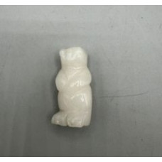 Bear Standing 1.5 Inch Figurine - Clear Quartz