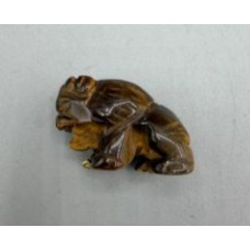 Buffalo 1.5 Inch Figurine - Tiger Eye