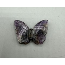 Butterfly 1.5 Inch Figurine - Amethyst Banded