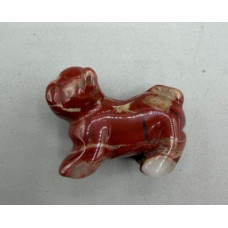 Cat Walking 1.5 Inch Figurine - Rainbow Jasper