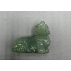 Dog (Dachshund) 1.5 Inch Figurine - Aventurine