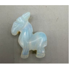 Donkey 1.5 Inch Figurine - Opalite