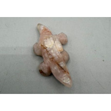 Crocodile 1.5 Inch Figurine - Sakura Agate