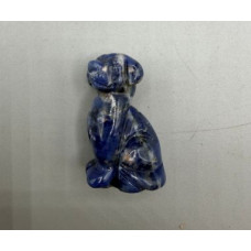 Dog Classic 1.5 Inch Figurine - Sodalite