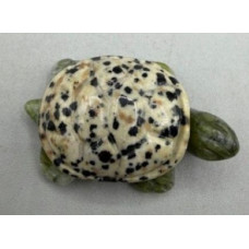 Turtle (Two Tone) 1.5 Inch Figurine - Dalmation Turtle (Two Tone) 1.5 Inch Figurine - Dalmation