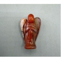 Angel 1.5 Inch Figurine - Carnelian Agate Angel 1.5 Inch Figurine - Carnelian Agate