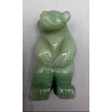 Bear Standing 2.25 Inch Figurine - Aventurine Bear Standing 2.25 Inch Figurine - Aventurine