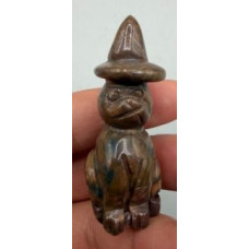 Cat Witch 1.5 Inch Figurine - Andalusite