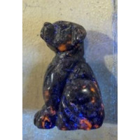 Dog Classic 1.5 Inch Figurine - Yooperlite Dog Classic 1.5 Inch Figurine - Yooperlite