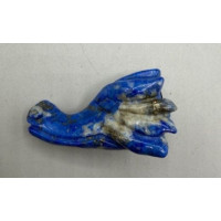 Dragon Head 1.5 Inch Figurine - Lapis Dragon Head 1.5 Inch Figurine - Lapis