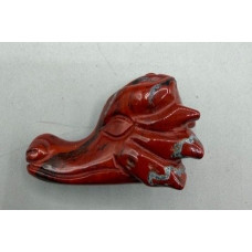 Dragon Head 1.5 Inch Figurine - Rainbow Jasper Dragon Head 1.5 Inch Figurine - Rainbow Jasper