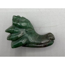 Dragon Head 1.5 Inch Figurine - Aventurine