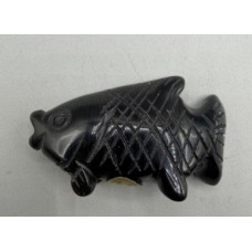 Fish Classic 1.5 Inch Figurine - Obsidian Fish Classic 1.5 Inch Figurine - Obsidian
