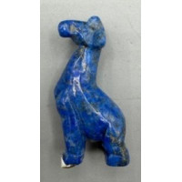 Giraffe Standing 1.5 Inch Figurine - Lapis Giraffe Standing 1.5 Inch Figurine - Lapis