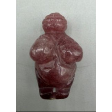 Goddess (Venus of Willendorf) 1.5 Inch Figurine - Lepidochrosite Goddess (Venus of Willendorf) 1.5 Inch Figurine - Lepidochrosite