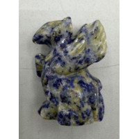 Griffin 1.5 Inch Figurine - Lapis