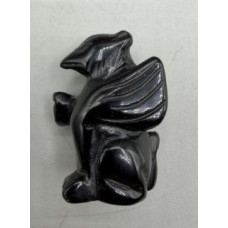 Griffin 1.5 Inch Figurine - Obsidian Griffin 1.5 Inch Figurine - Obsidian