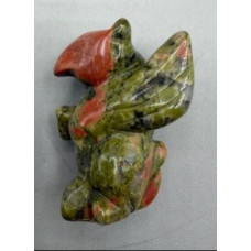 Griffin 1.5 Inch Figurine - Unakite Griffin 1.5 Inch Figurine - Unakite