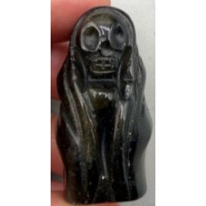 Grim Reaper 1.5 Inch Figurine - Obsidian