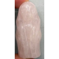 Grim Reaper 1.5 Inch Figurine - Rose Quartz Grim Reaper 1.5 Inch Figurine - Rose Quartz