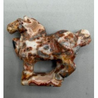 Horse (Mustang) 1.5 Inch Figurine - Crazy Lace