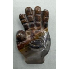 Hamsa 1.5 Inch Figurine - Andalusite