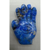 Hamsa 1.5 Inch Figurine - Lapis