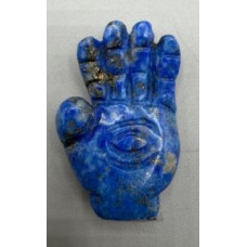 Hamsa 1.5 Inch Figurine - Lapis