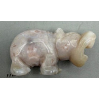 Hippo 1.5 Inch Figurine - Sakura Hippo 1.5 Inch Figurine - Sakura