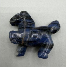 Horse Pacing 1.5 Inch Figurine - Sodalite Horse Pacing 1.5 Inch Figurine - Sodalite