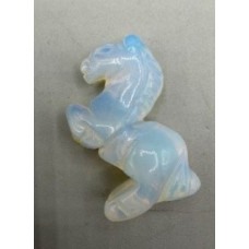 Horse Standing 1.5 Inch Figurine - Opalite Horse Standing 1.5 Inch Figurine - Opalite