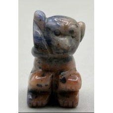 Monkey 1.5 Inch Figurine - Sodalite Monkey 1.5 Inch Figurine - Sodalite